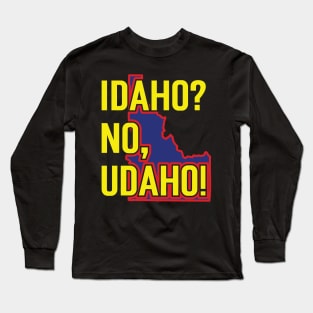 Idaho? No, Udaho v5 Long Sleeve T-Shirt